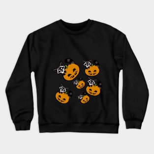 Pumpkin racoon Crewneck Sweatshirt